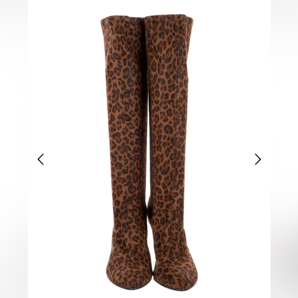 Stuart Weitzman Animal Print knee high  boots 37.5